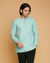 Kurta Teluk Belanga Klasik Mint Green