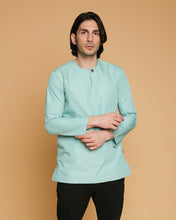 Kurta Teluk Belanga Klasik Mint Green