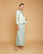 Camellia Luxe Peplum Mint Green