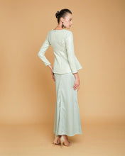 Camellia Luxe Peplum Mint Green