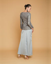 Camellia Luxe Peplum Grey