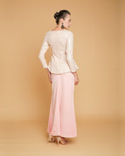 Camellia Luxe Peplum Pink