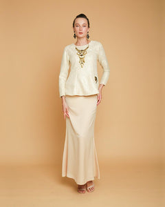 Camellia Luxe Peplum Cream