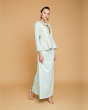 Camellia Luxe Peplum Baby Blue
