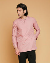 Kurta Teluk Belanga Klasik Dusty Pink