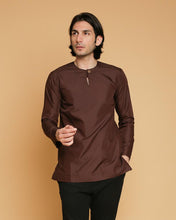 Kurta Teluk Belanga Klasik Dark Brown