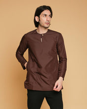 Kurta Teluk Belanga Klasik Dark Brown