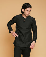 Kurta Teluk Belanga Klasik Black