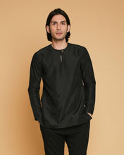 Kurta Teluk Belanga Klasik Black