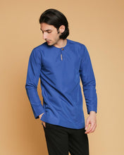 Kurta Teluk Belanga Klasik Sapphire Blue