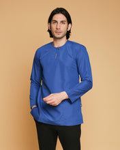 Kurta Teluk Belanga Klasik Sapphire Blue